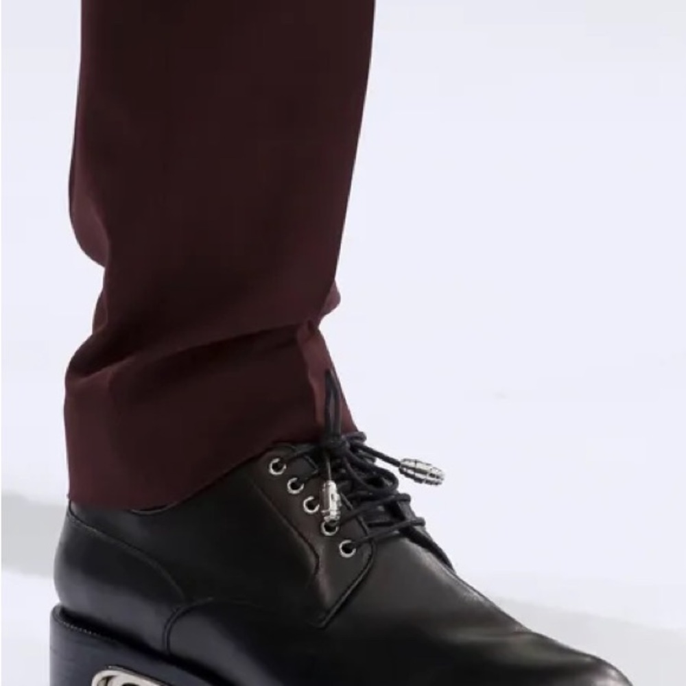 Dior Homme SS14 metal derby shoes